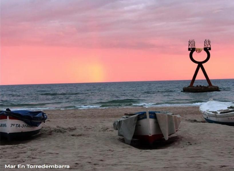 Pobla de MontornésFantastica Casa Con Piscina Y Playa ,Torredembarra-Tarragona别墅 外观 照片